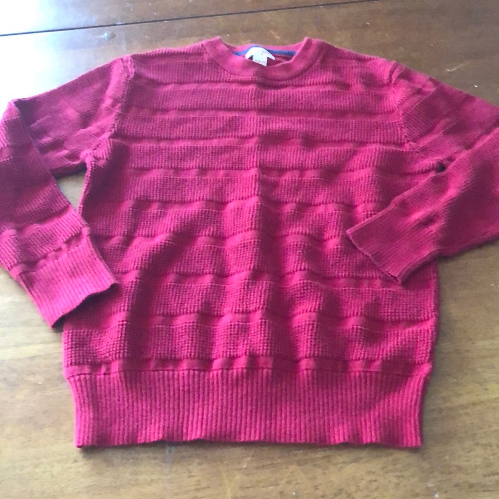 Red sweater